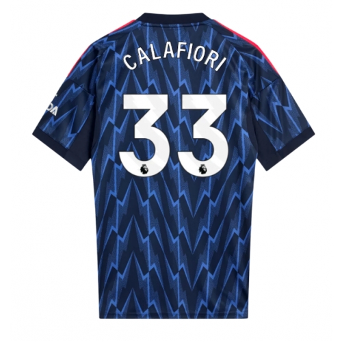 Billige Fotballdrakt Arsenal Riccardo Calafiori #33 Replika Bortedrakt 2025-26 Kortermet Billige Fotballdrakt Arsenal Riccardo Calafiori #33 Replika Bortedrakt 2025-26 Kortermet